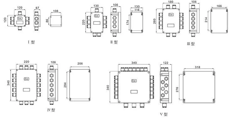 BJX8030系列防爆防腐接線箱