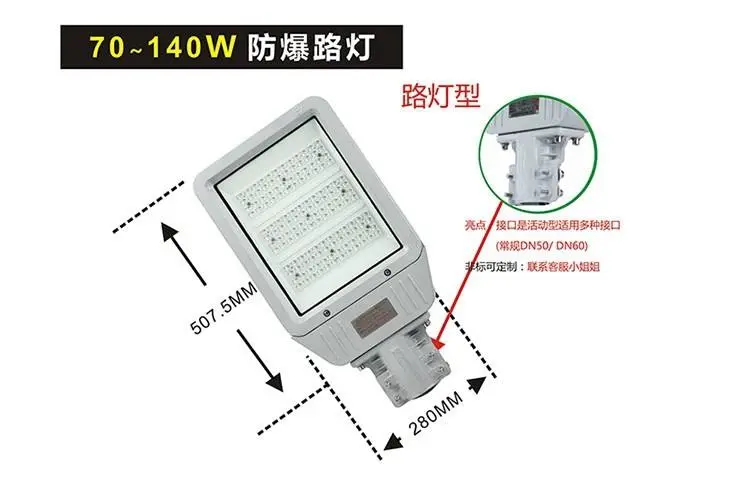 新款BZD129防爆道路燈I型