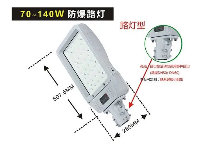 BZD129LED防爆燈具I型路燈款